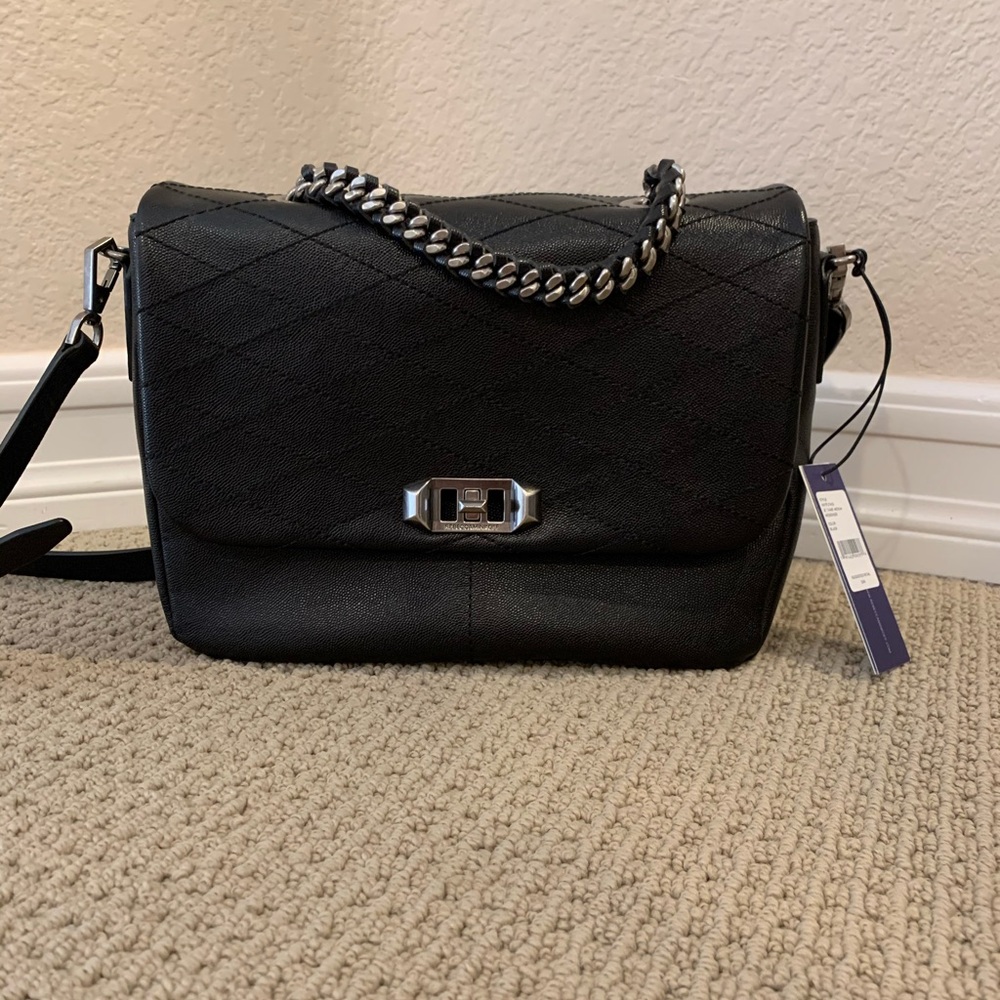 Rebecca Minkoff Je t’aime Med Crossbody Black NWT